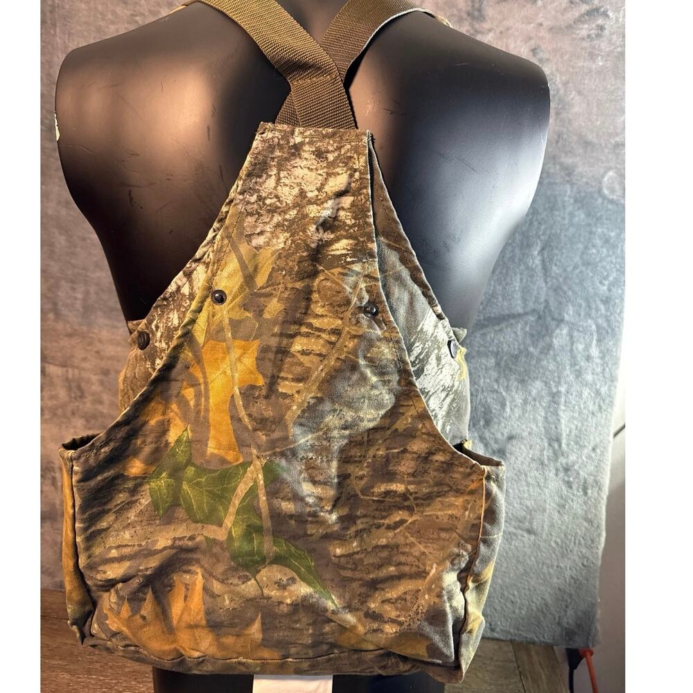 2008 RedHead Turkey Hunting Strap Vest Mossy Oak Break Up Complete OOSM Y2K